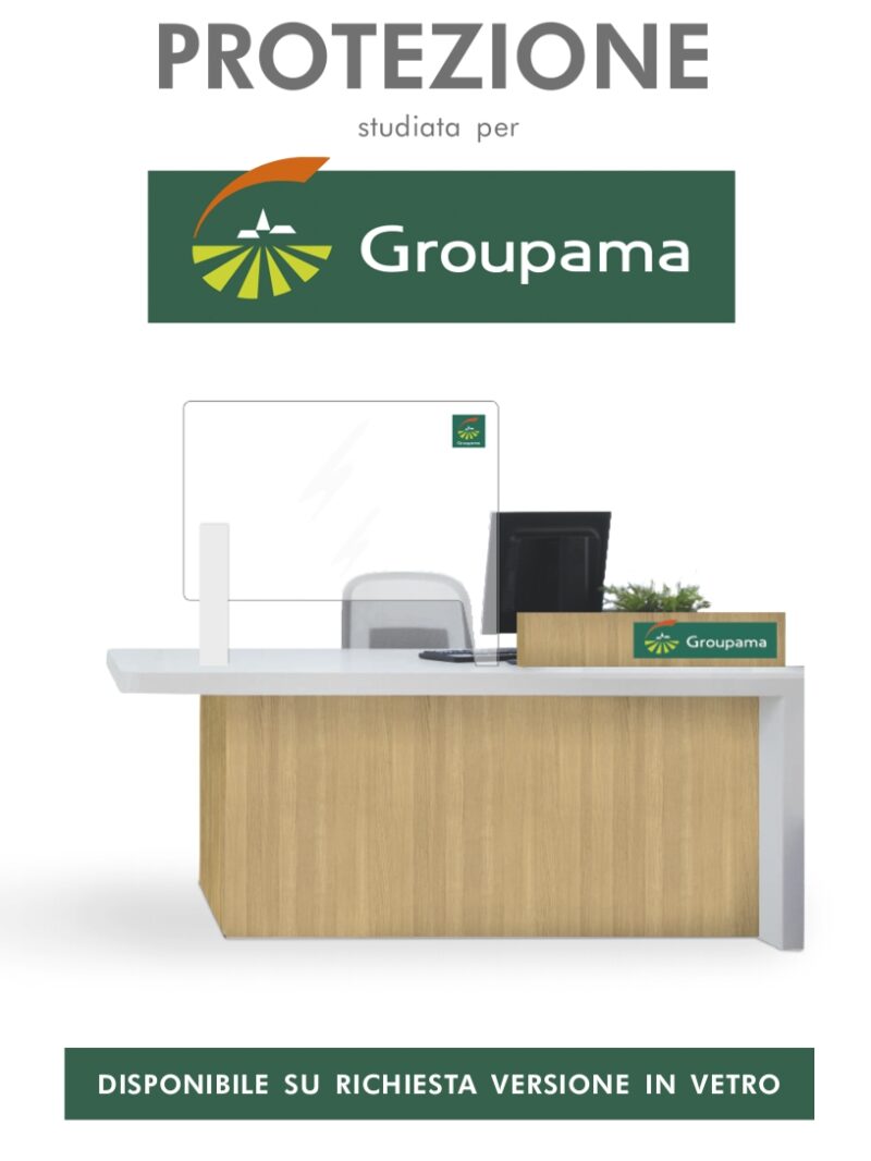 Schermo protettivo da banco GROUPAMA - immagine 6