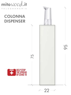 Colonna dispenser automatico TOTEM